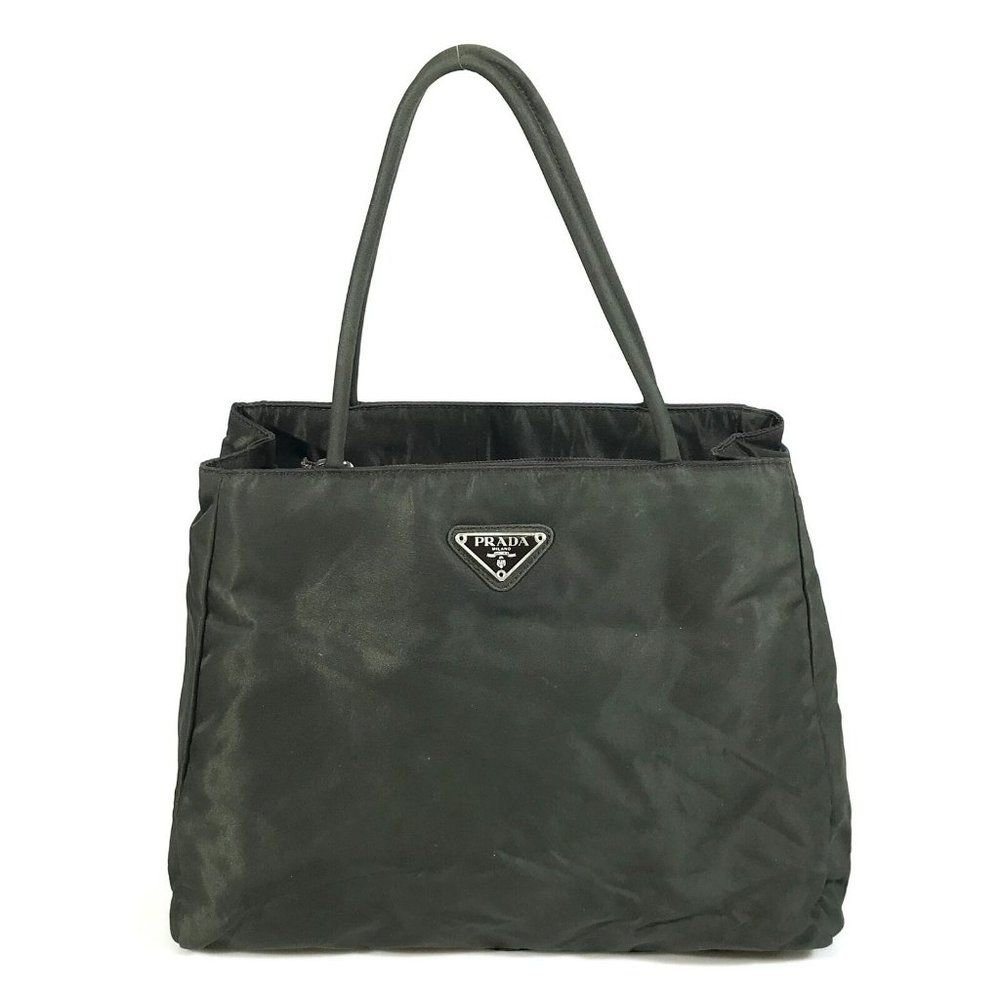 Prada Nylon Green tote